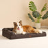 EHEYCIGA Memory Foam Orthopedic XL Dog Bed, Washable with Waterproof Lining, Removable Cover, Nonskid Bottom, 44x32