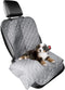Furhaven Universal Quilted Water-Resistant Car Seat Protector - Gray, One Size