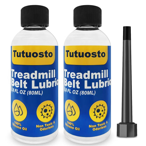 2 Pcs Treadmill Lubricant for Belt, 100% Silicone Treadmill Belt Lubricant, 5.6