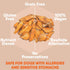 Davie's Sweet Potato Dog Treats, Made in The USA, High in Fiber, Grain Free, Vegan, 2 Pound Bag