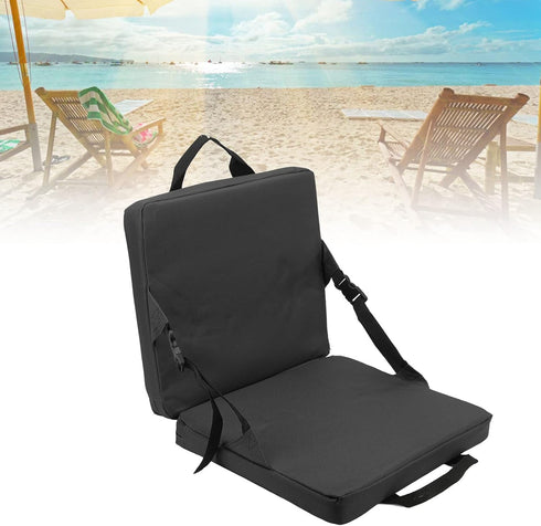 Pilipane Stadium Seats for Bleachers wth Back Support, Stadium Seat Cushion, Bleacher Cushion Outdoor Foldable Chair