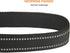 Reflective Nylon Padded Dog Collar, Adjustable Soft Pet Collars for Small Medium Large Dogs (Black)