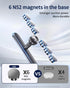 NB+ N52 16 15 14 13 12 360 Magnetic Golf Cart Phone Holder Strong Magnet Mount for iPhone MagSafe, Rotation, No