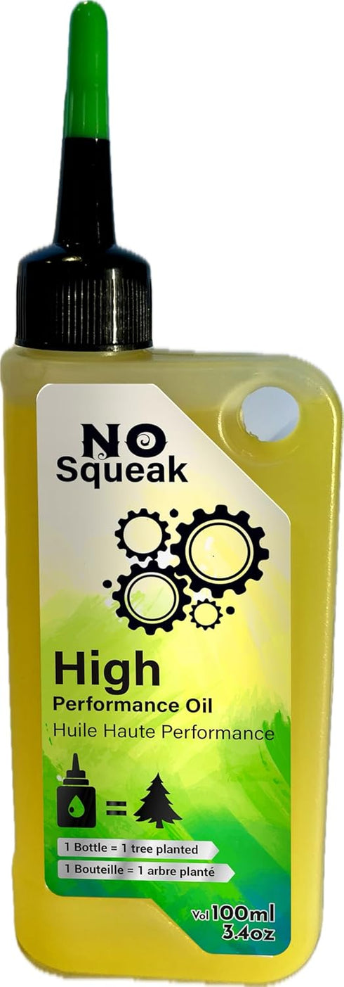 No Squeak 3.4oz High Performance Penetrating Oil Bike Chain Lubricant, Door Hinge & Lock