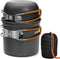 Lixada Camping Cookware Set, Portable Mess Kit Cooking Set for Picnic Hiking Backpacking Travel