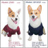 Koneseve Dog Shirts, Soft Cotton Clothes for Small Medium Large Dogs, Breathable Puppy Outfit Kitten Apparel 2-Pack