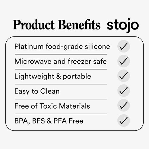 STOJO Collapsible Travel Cup, Reusable Silicone Bottle for Hot and Cold Drinks, 24 Ounce (Pack of 1)