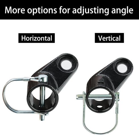 Thinvik Coupler Hitch Attachments for Instep & Schwinn Bike Trailers, Upgraded Metal Accessories for Kids & Pets