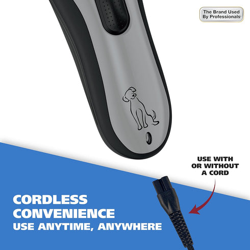 Wahl Easy Pro for Pets, Rechargeable Dog Grooming Kit, Electric Clippers for Dogs & Cats with Fine to Medium Coats