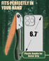 LAGOM Folding Saw, 8.2" Camping Hand Saw Made with SK5 Steel, Survival Folding Camp Saw