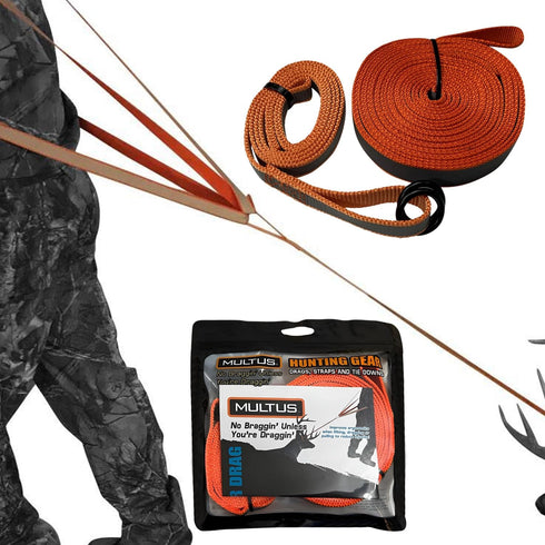 MULTUS Deer Drag Harness, Quick and Easy Hunting Gear for Deer Hunters