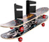 Wall Mounted Skateboard Shelf, Storage Rack, Skateboard Bracket, Horizontal Space Saving Design