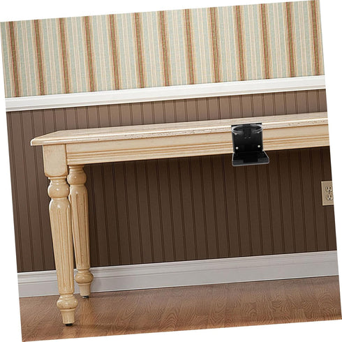 Table Side Cup Holder Desktop Drink Holder for Foosball Tables Lightweight Material Easy to Install for Mugs Bottles