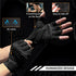 VWX Anti-Slip Gel Palm Workout Gloves for Men and Women - with Sweat-Wicking Fabric for Gym,Weight Lifting, Cycling