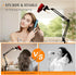 Dog Hair Dryer Holder - Pet Grooming Table Stand, Hands-Free 360° Rotating Blow Dryer Holder with Adjustable Clamp Mount