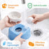 Lavaarite 3/4 Interactive Slow Feeder Dog Lick Bowl for Liquid Treats Spill-Proof Ball-in-Bowl Design for Anxiety