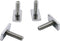 YYST 1/4 Inch - 20 Threads Kayak Rail/Track Screws & Track Nuts T Bolt Hardware Mounting Replacement Kit for Kayaks