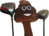 Poopy Golf Head Cover by Golf Giddy