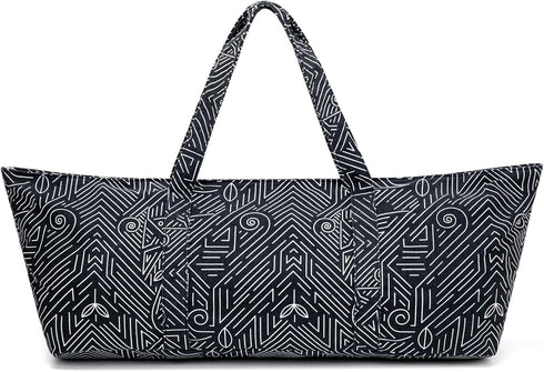Large Yoga Mat Bag for Women & Men, Travel Yoga Gym Bag for Pilates, Office, Beach Workout with Mat Strap