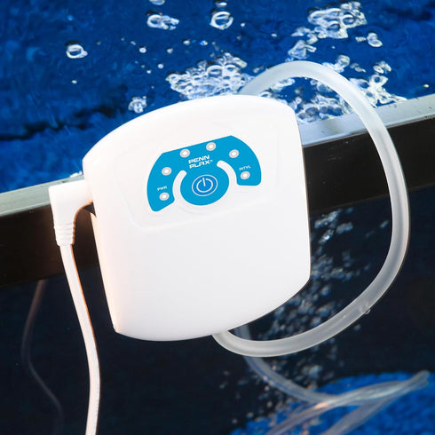 Penn-Plax Cascade Air Charger II, DC USB Rechargeable Dual Air Pump for Daily Use and Emergencies