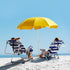 WISLAS Backpack 5-Position Folding High Beach Chair with Headrest & Cup Holder - Portable Aluminum Adjustable Reclining