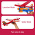 Set, (14+) JOYIN LED Foam Glider Airplane Launcher Included Light-Up Flying Planes and Handheld Launcher, Long Distance