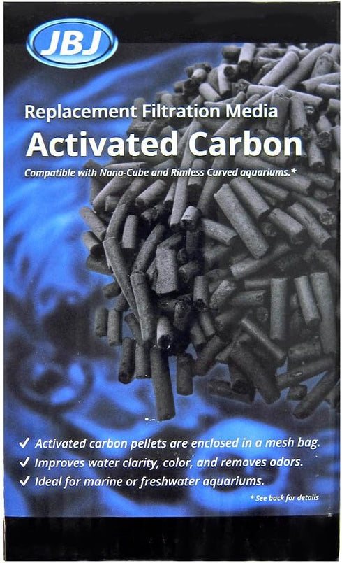 JBJ 28 Gallon Nano Cube & 30/45 Gallon Rimless Replacement Activated Carbon