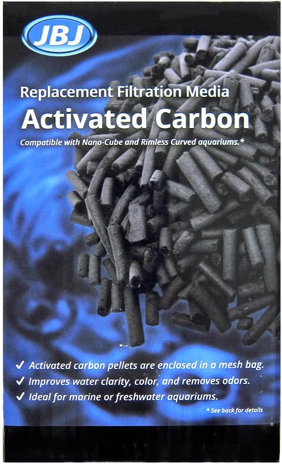 JBJ 28 Gallon Nano Cube & 30/45 Gallon Rimless Replacement Activated Carbon