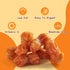 6 oz Jungle Calling Rawhide Free Dog Chew Treats, Real Chicken Wrapped Peanut Butter Bones, Teeth Clean Chewy Training