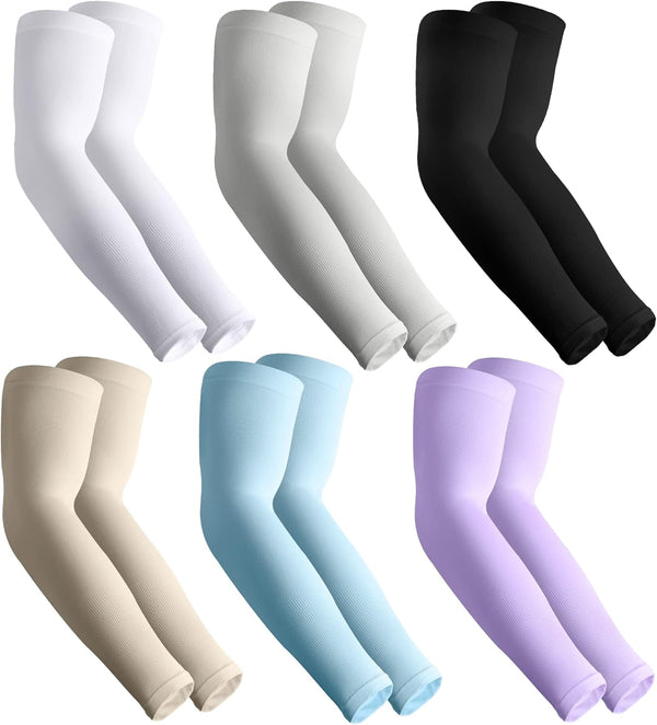 UV Sun Protection Arm Sleeves for Men & Women - Tattoo Cover Up, UPF 50 Cooling Sleeve for Golf, Cycling