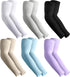 UV Sun Protection Arm Sleeves for Men & Women - Tattoo Cover Up, UPF 50 Cooling Sleeve for Golf, Cycling