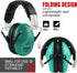 Shooting Ear Protection Earmuffs, Low Profile NRR 23 dB Noise Reduction Headphones for Gun Range and Hunting