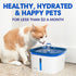 16 Pack 16 Pack Set 50oz, 84oz, 95oz 108oz Veken Cat Water Fountain Filters, Replacement Filters & Replacement