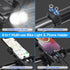 USB Rechargeable Bike Phone Mount LED Bike Headlight with Power Bank 3 Modes Easy to Install Rainproof Cycling Front Lamp Fits All Bicycles Power Bank and Phone Holder by HITASTAR