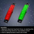 Navigation Lights, LED Stern and Marine Strip Lights for Boat Bow, Kayak, DC 12V, 2PCS (Red and Green)