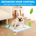 100 Count 23.6x23.6 6 Disposable Puppy Pads, in, Layer Pee Pads for Dogs,Super Absorbent Diaper Changing Pad, Dog Potty