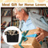 12 Sets Abbylike Pieces Horse Grooming Kit with Organizer Tote Bag Tack Room Supplies Horse Brush Equine Care Cleaning