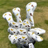 Golf Club Headcover Golf Birdie Birds Driver Fairway Wood Hybrid Wood Head Cover, 3pcs