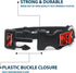 Buckle-Down THOR Poses/Hammer Plastic Clip Collar - 1" Wide - Fits 15-26" Neck - Large