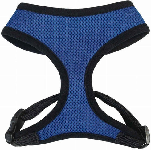 Large Mesh Dog Harness, Blue