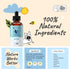 kin+kind Cat Ear Cleaner - Natural Cat Ear Drops, Vet Solution for Wax, Odor and Itchy Irritation, Made in USA