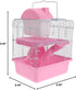 Chinchilla Chinchilla Happyyami Hamster Cage Guinea Pig Toys Hamster Rat Cage Accessories House Hamster Villa Cage