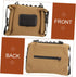 3pcs GALPADA Outdoor Hanging Tissue Holder Canvas Napkin Storage Bag for Camping Picnics Easy Access Tissue Container