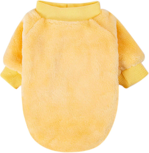 FabriCastle Dog Sweater Pack of 3, Ultra Soft and Warm Dog Clothes for Small or Medium Dogs, Boy or Girl (Medium,