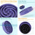 Slow Feeder Large Dog Bowls, Non-Slip Maze Puzzle Bowl for Healthy Feeding, Lavender Color