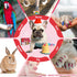 12-Color MSDADA Quick-Dry Dog Nail Polish Kit Safe Polish Pens for Puppy Nail Art & Paw Care Easy-Apply, Odorless