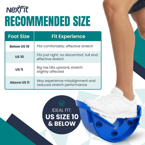 Foot & Calf Stretcher Premium Stretcher for Plantar Fasciitis, Achilles Tendonitis Relief Foot Rocker with Durable