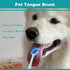 uyiixoxo 360-Degree (9 Pack) Dog Toothbrush Kit, Finger Three-Sided Design, Non Slip Dual Head Dog Toothbrush, Easy