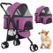 BestPet 3-Wheels Premium 3-in-1 Multifunction Pet Stroller for Medium Small Dogs &