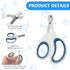 KoMvzyl 20 Trimmer Pcs Cat Nail Clipper Bulk Kitten Claw Pet Nail Cutter Claw Care for Cats, Kittens, Bunny, Puppy